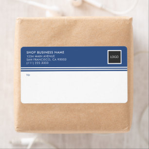 Modern Business Logo Mailing Shipping Labels