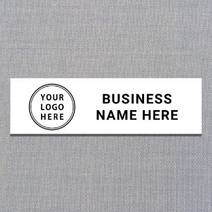 Modern Business Logo Name Tag