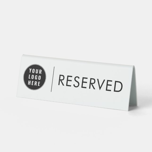 Modern Business Logo Party Reservation (Front)