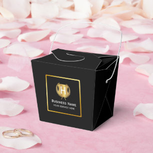 Modern Business Logo Promotional Branding Favour Box