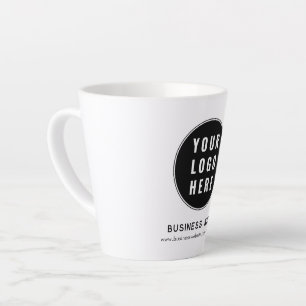 Modern Business Logo Promotional Custom Latte Mug