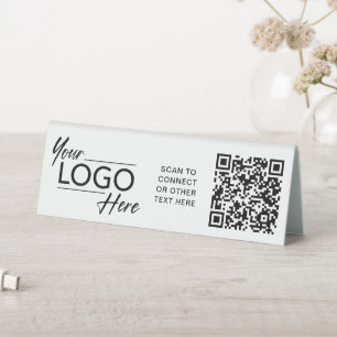 Modern Business Logo QR Code