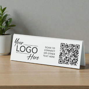 Modern Business Logo QR Code
