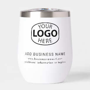 Modern Business Logo QR Code Corporate Custom