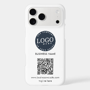 Modern Business Logo QR Code Custom