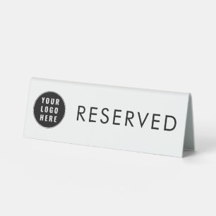 Modern Business Logo Restaurant Diner Reserved