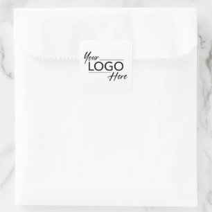 Modern Business Logo Square Sticker