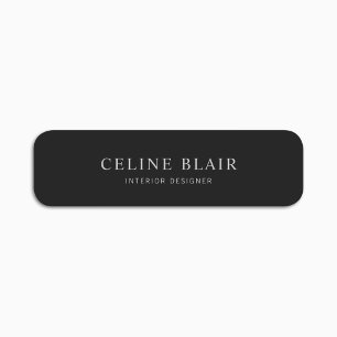 Modern Business Name Tag
