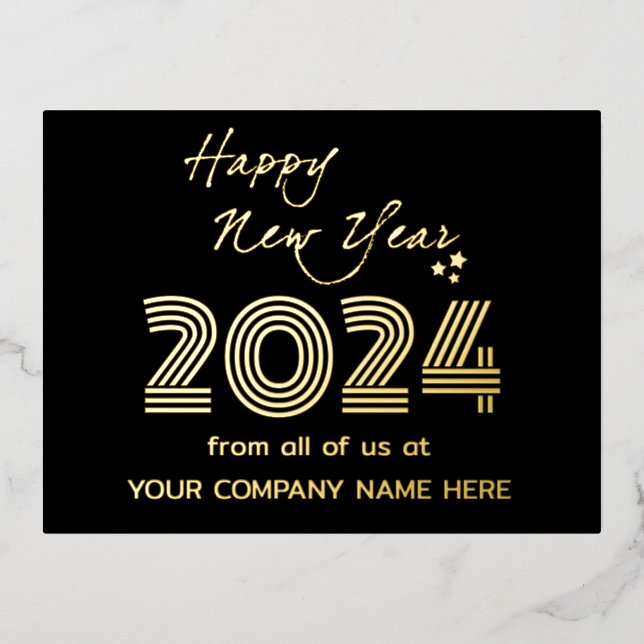 Modern Business Queer Code Christmas Foil Holiday  (Front)