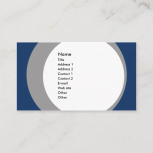 Modern Business/Social Networking Profile Card