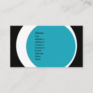 Modern Business/Social Networking Profile Card