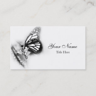 Modern Butterfly Business Card