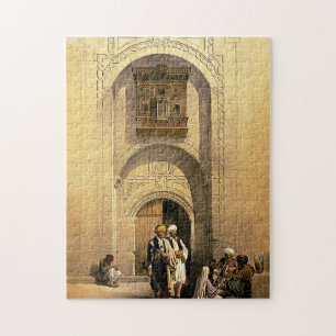 Modern Cairo Mansion, Arabesque, Roberts/Haghe Art Jigsaw Puzzle