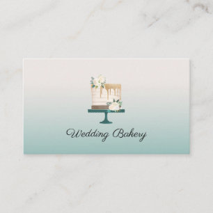 Modern Cake Business Card