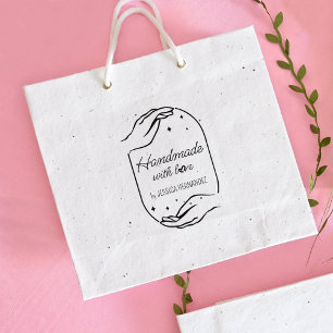 Modern Calligraphy Handmade Custom Rubber Stamp