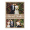 Modern Calligraphy Kraft 3 Photo Wedding Collage