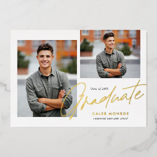 Modern Calligraphy Script 3 Photo Graduation