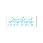 Modern Calligraphy Script Return Address