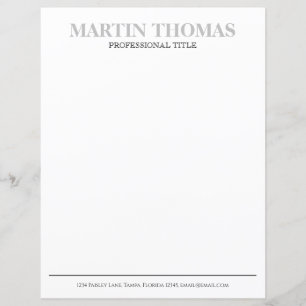 Modern Calligraphy Simple Typography Professional