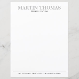 Modern Calligraphy Simple Typography Professional