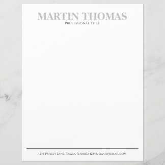 Modern Calligraphy Simple Typography Professional