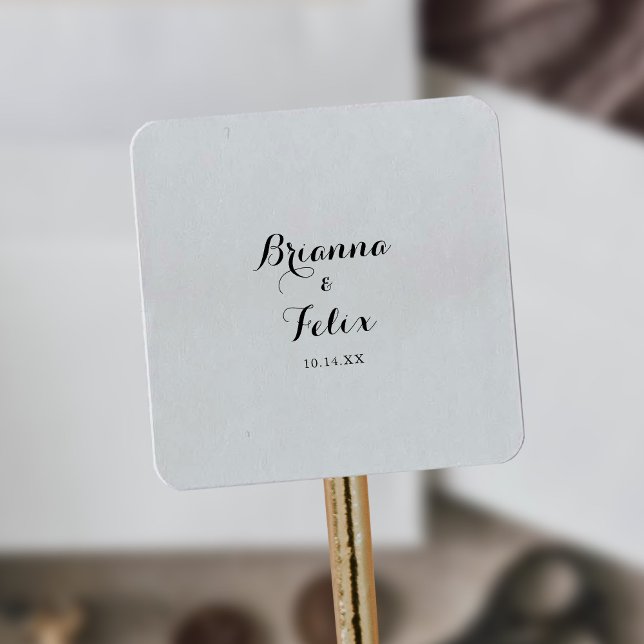 Modern Calligraphy Wedding Envelope Seals (Creator Uploaded)