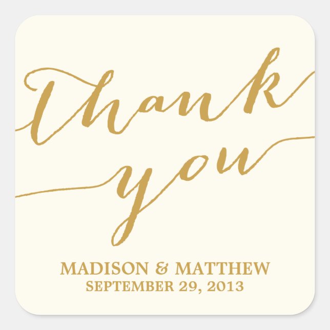 MODERN CALLIGRAPHY | WEDDING FAVOR LABELS (Front)