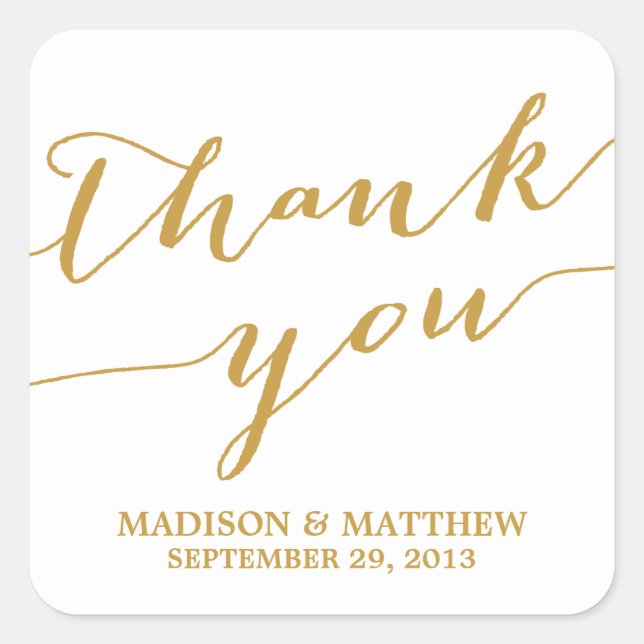MODERN CALLIGRAPHY | WEDDING FAVOR LABELS (Front)