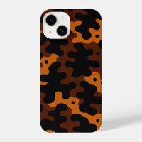 Modern Camouflage Pattern – Brown & Black Camo