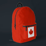 Modern CANADA canadian Flag Country Souvenir  Printed Backpack<br><div class="desc">Modern CANADA canadian Flag Country Souvenir </div>