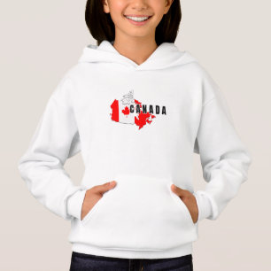 Modern Canadian Canada Art Letter map Flag Souveni