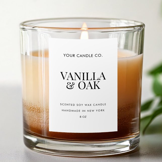Modern Candle Label (Creator Uploaded)
