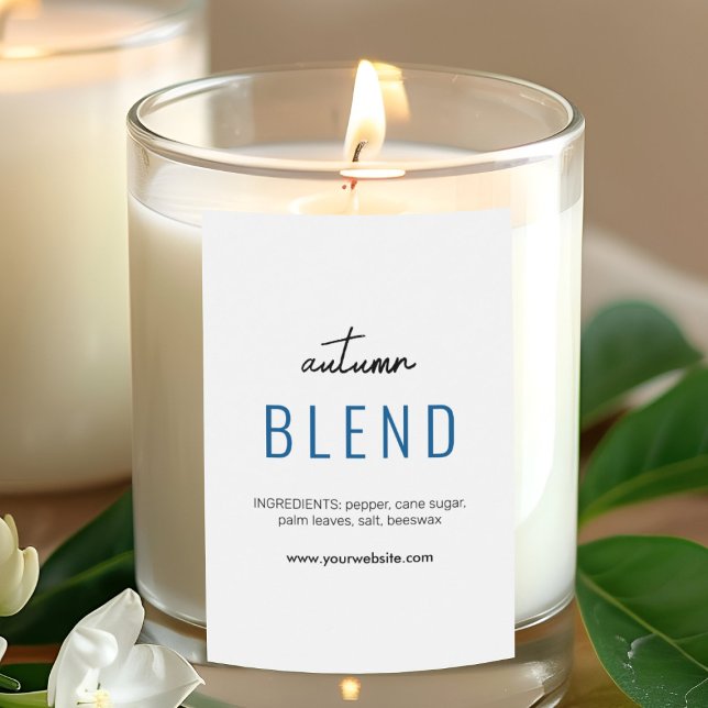 Modern Candle or Potpourri Label (Creator Uploaded)