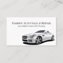 Modern Car Dealership Auto Sales Repair Shop