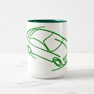 Modern Car Sketch Coffee Mug