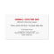 Modern cardiologist cardiology heart business card