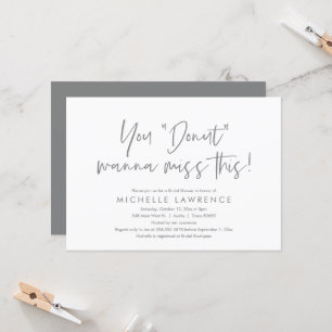 Modern Casual and Fun, Bridal Shower Beach Party Invitation
