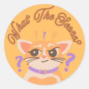 Modern Cat Lover Sticker cat dad
