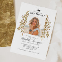 Modern Celebrate Graduate Simple Graduation Par