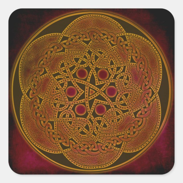 modern celtic stickers (Front)