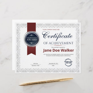 Modern Certificate of Achievement
