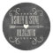 MODERN CHALKBOARD WEDDING STICKERS