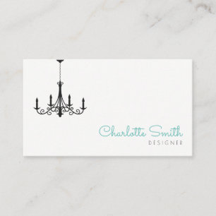 Modern Chandelier Business Card