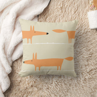 Modern Charming Fox Kids Room Decor Cushion