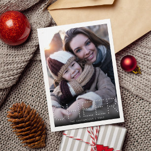 Modern Cheer Holiday Photo Card