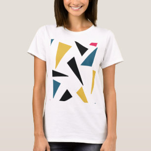Modern, cheerful, fun, vibrant geometric pattern T-Shirt