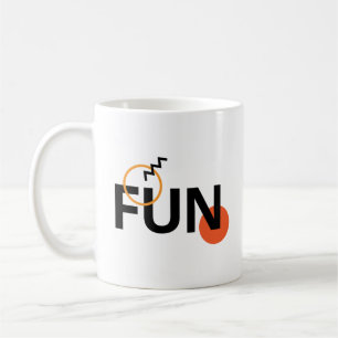 Modern, cheerful, lively, cool, trendy design Fun Coffee Mug