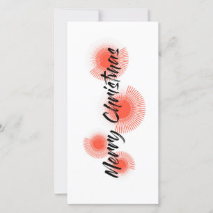 Modern, cheerful, playful design "Merry Christmas"