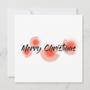 Modern, cheerful, playful design "Merry Christmas"
