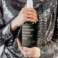 Modern Cheers Personalised Bottle Label